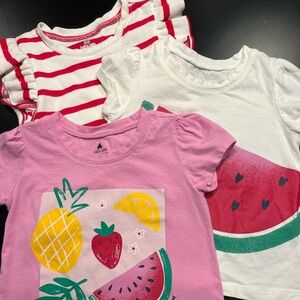 Baby Gap Brannans Favorites Brand Short Sleeve Shirts Size 3T